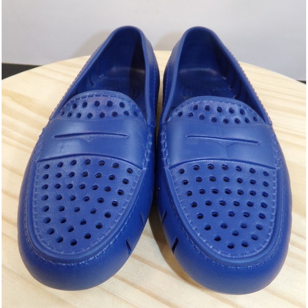 Floaters Posh Driver Shoes Womens Size 6 Blue Boat‎ Deck Driving Shoes